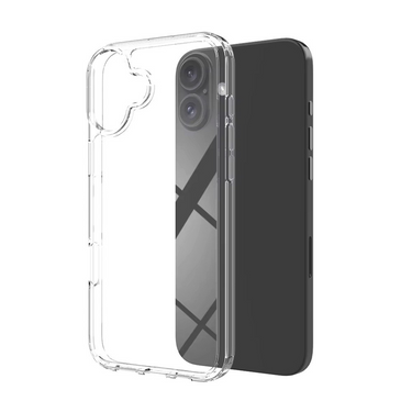 iPhone 16 Premium Clear Case Cover: Acrylic + TPU Construction, Long-Lasting Durability, Enhanced Screen & Camera Protection, Dust & Debris Resistant